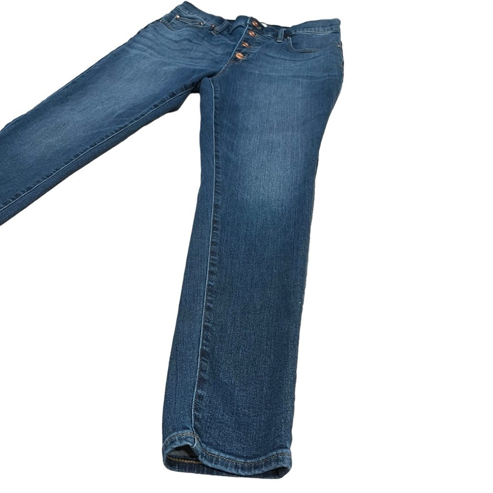 J Crew Reimagined Button Fly 10”‎ High Rise Toothpick Size 31